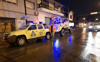 Recomendaciones por lluvias, vientos fuertes y sudestada