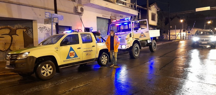 Recomendaciones por lluvias, vientos fuertes y sudestada