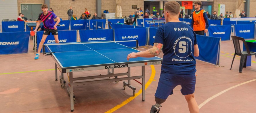 El Torneo Nacional de Tenis de Mesa Adaptado se realizó en el Poli 1