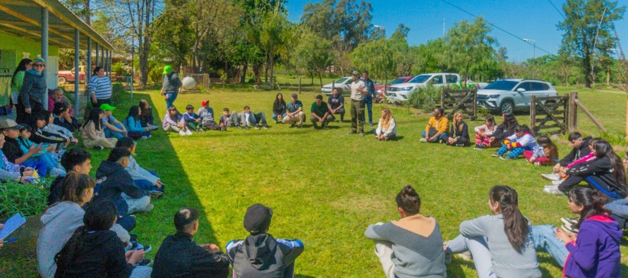 Primer campamento educativo en el Delta de San Fernando