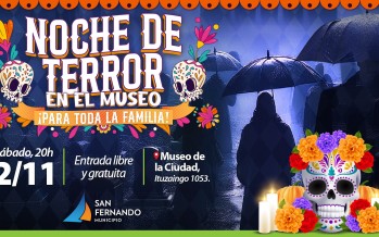 El sábado se festeja Noche de Terror en el Museo