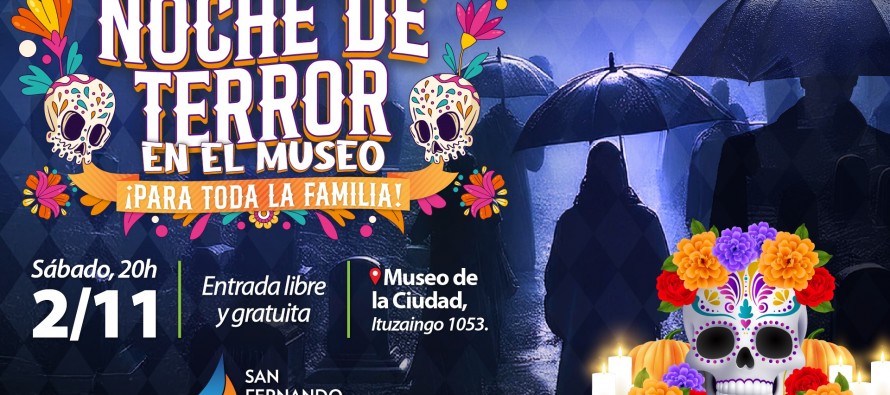 El sábado se festeja Noche de Terror en el Museo