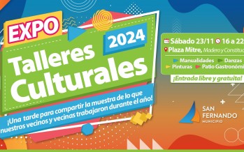 Este sábado regresa la “Expo Talleres Culturales”