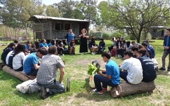 Estudiantes del Colegio Leopoldo Lugones visitaron Punta Querandí