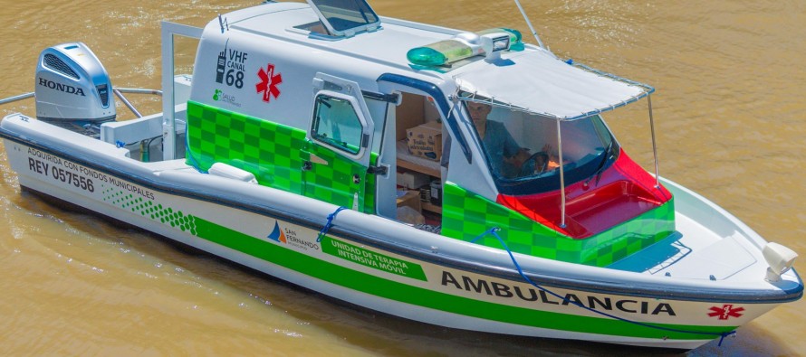 Nueva ambulancia para reforzar los hospitales del Delta sanfernandino