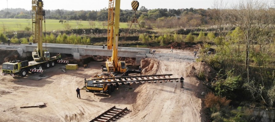 Obras para reparar cinco puentes y un viaducto en el ramal Victoria – Capilla